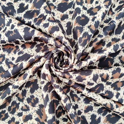 FS456 Paint Stroke Leopard | Fabric | Animal, drape, Fabric, fashion fabric, FS456, Leopard, Scuba, sewing, Stretchy | Fabric Styles