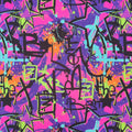 FS797 Graffiti | Fabric | comic, conversational, fabric, graffiti, jersey, kids, scuba, slang, stretch | Fabric Styles