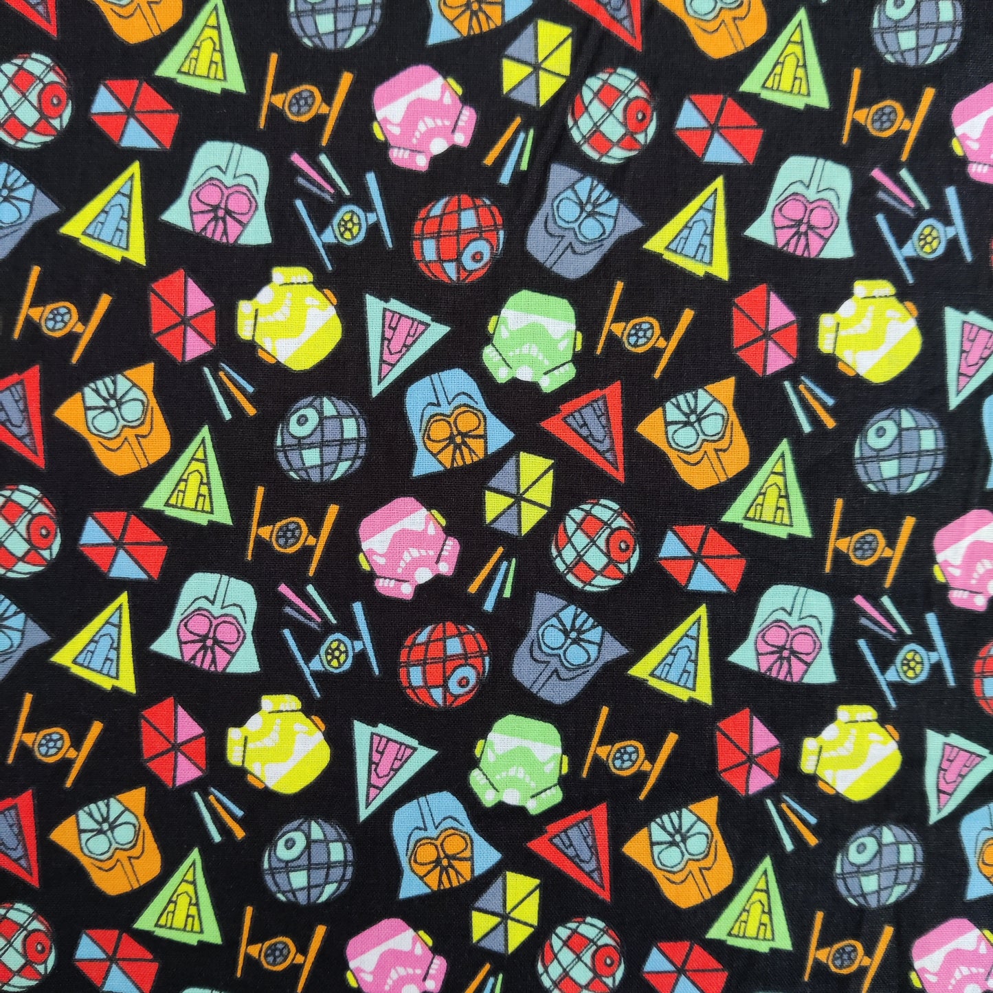 FS598_2 Star Wars Icons Cotton | Fabric | Brand, Branded, Children, comic, Cotton, Darth, Darth Vader, Fabric, fashion fabric, Flash, Iron Man, Kids, logo, making, man, Navy, Star, Star Wars, Vader, War, Wars | Fabric Styles
