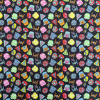 FS598_2 Star Wars Icons Cotton | Fabric | Brand, Branded, Children, comic, Cotton, Darth, Darth Vader, Fabric, fashion fabric, Flash, Iron Man, Kids, logo, making, man, Navy, Star, Star Wars, Vader, War, Wars | Fabric Styles