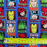 FS641_4 Marvel Comics | Fabric | Black, Black Widow, Blue, Brand, Branded, Children, comic, comics, Cotton, Fabric, fashion fabric, Flash, hero, Hulk, invincible, Iron, Iron Man, Kids, Light blue, logo, making, man, Marvel, Marvel Comics, Navy, Spider, Spider Man, Spiderman, super, superhero, The incredible hulk, the invincible, Thor, Villain, Widow | Fabric Styles