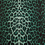 FS005 Leopard Print Scuba, Spun Polyester & Velvet Fabric