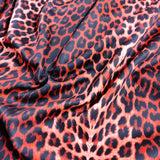 FS005_6 Red Leopard | Fabric | Animal, Fabric, jersey, Leopard, Scuba, velvet | Fabric Styles