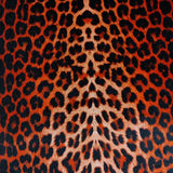 FS005 Leopard Print Scuba, Spun Polyester & Velvet Fabric