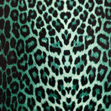 FS005 Leopard Print Scuba, Spun Polyester & Velvet Fabric