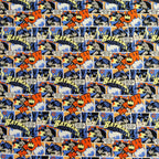 FS636_5 Batman Pop Comics Cotton | Fabric | Batman, Blue, Brand, Branded, Children, comic, comics, Cotton, Cotton SALE, dc, drape, Fabric, fashion fabric, hero, Kids, Light blue, logo, making, superhero | Fabric Styles