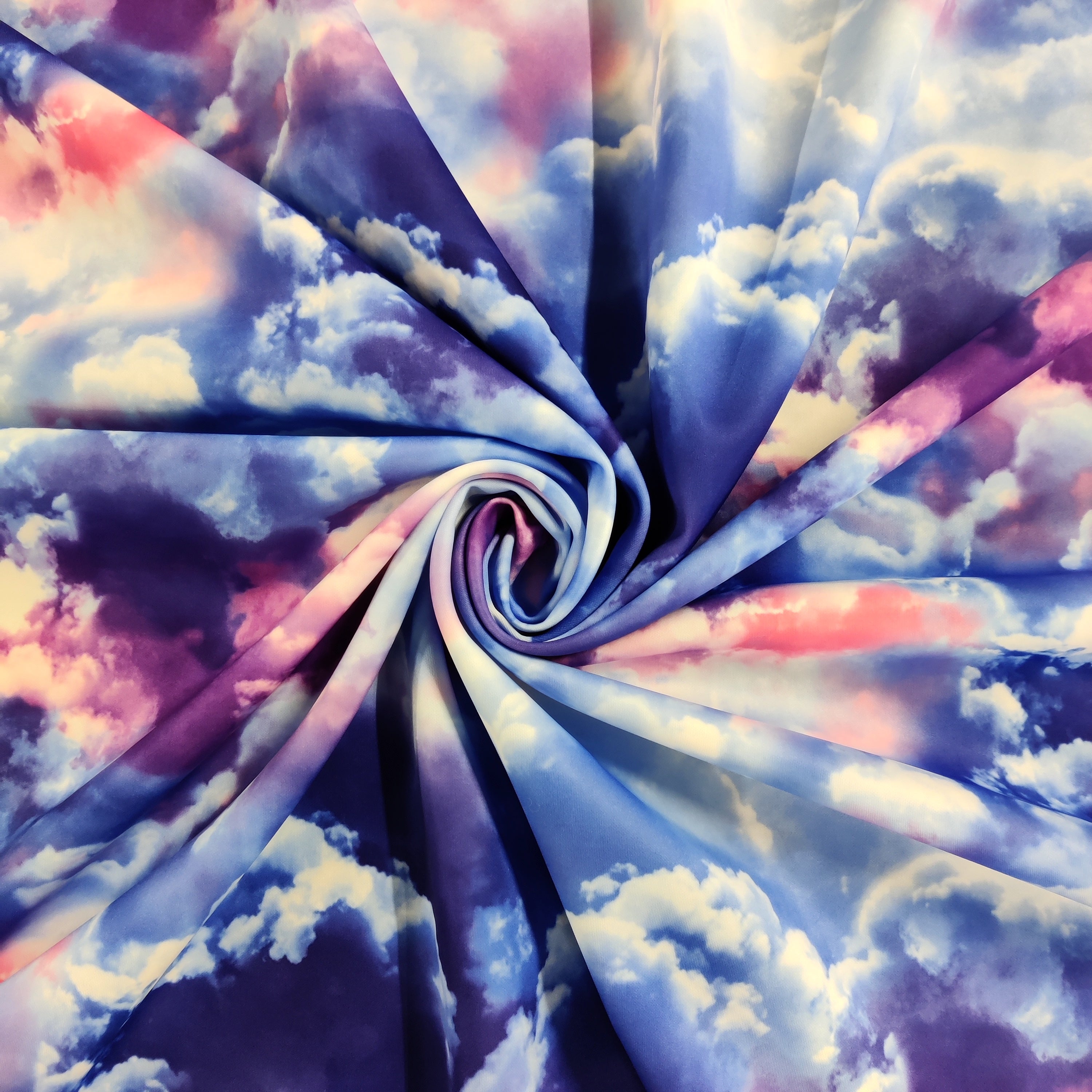 Clouds Tie Dye Jersey