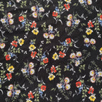 77B - Black Floral | fabric, limited, sale | Fabric Styles