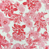 86B - 2.2m Pink Floral | fabric, limited, sale | Fabric Styles