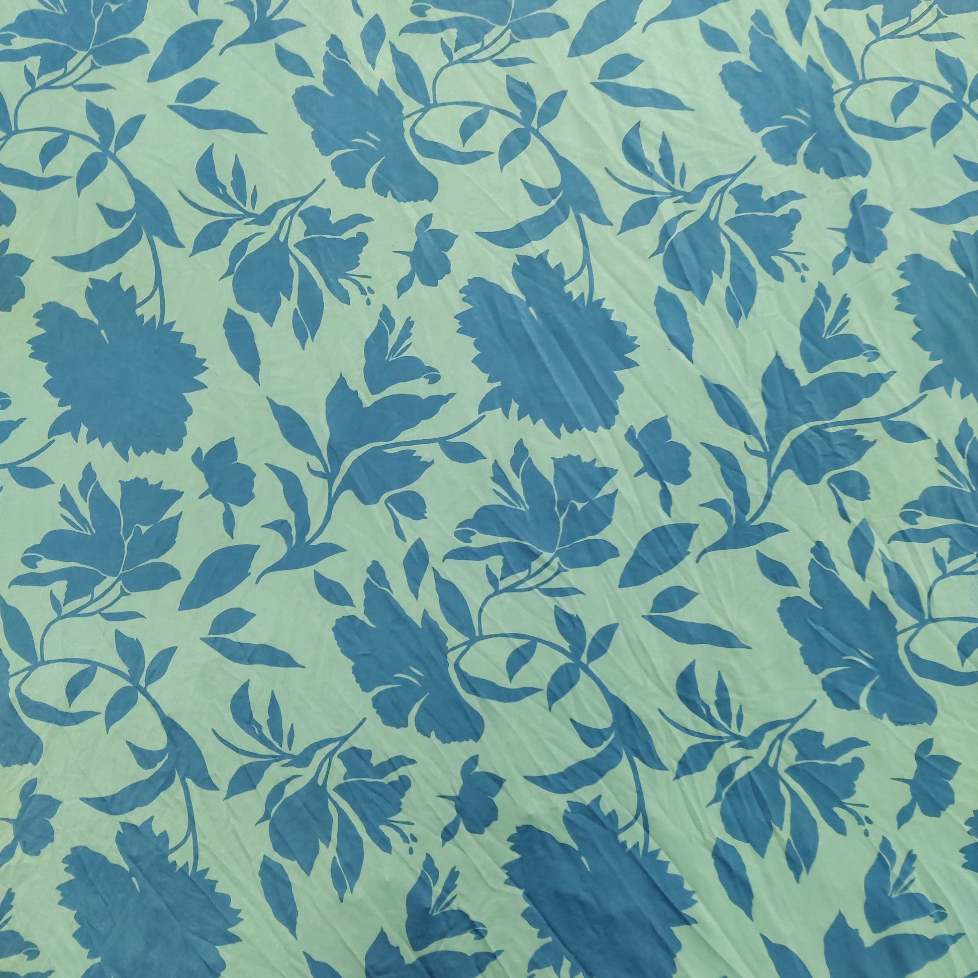 101B - Green Floral | fabric, limited, sale | Fabric Styles