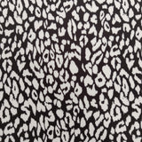 FS873 Black White Leopard | Fabric | Animal, drape, Fabric, fashion fabric, FS456, Leopard, Scuba, sewing, Stretchy | Fabric Styles