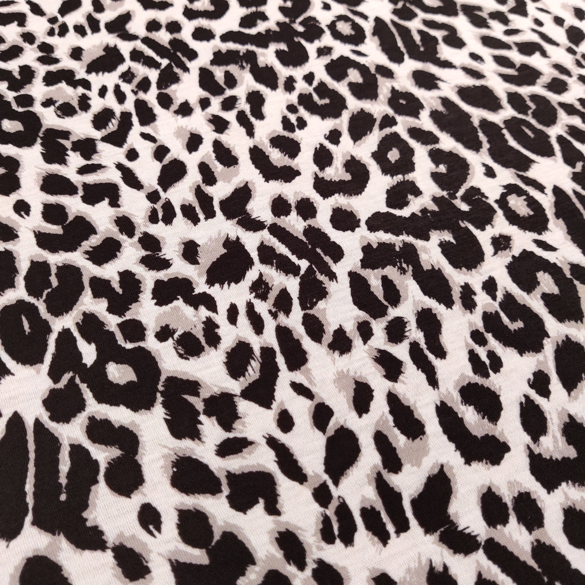 FS872_1 Green & Grey Leopard | Fabric | Animal, Animals, drape, Fabric, fashion fabric, Green, Grey, Leopard, Leopards, Sale, sewing, spun poly, Spun Polyester, Spun Polyester Elastane, Stretchy | Fabric Styles