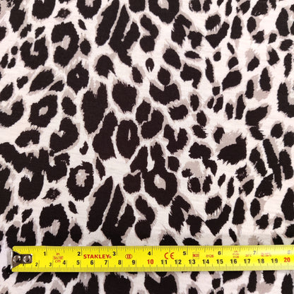 FS872_1 Green & Grey Leopard | Fabric | Animal, Animals, drape, Fabric, fashion fabric, Green, Grey, Leopard, Leopards, Sale, sewing, spun poly, Spun Polyester, Spun Polyester Elastane, Stretchy | Fabric Styles