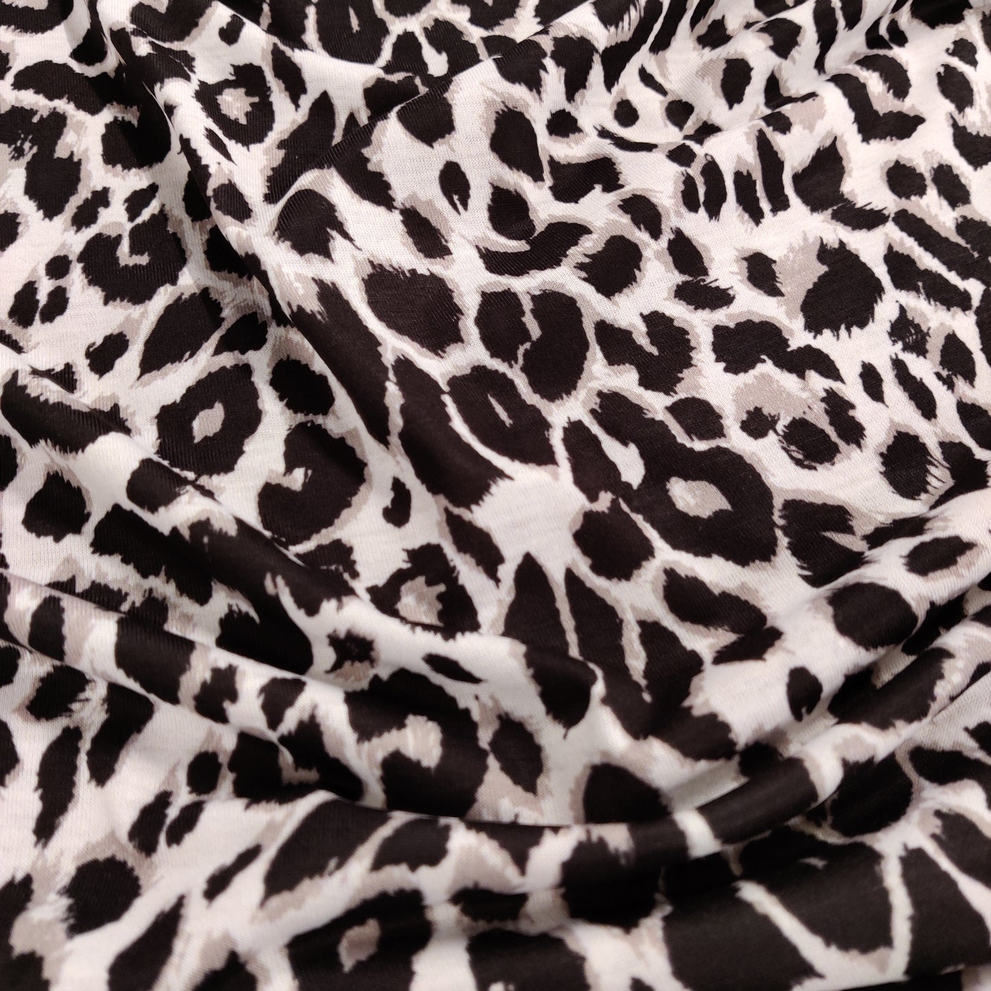FS872_1 Green & Grey Leopard | Fabric | Animal, Animals, drape, Fabric, fashion fabric, Green, Grey, Leopard, Leopards, Sale, sewing, spun poly, Spun Polyester, Spun Polyester Elastane, Stretchy | Fabric Styles