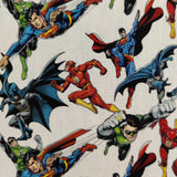 FS895_2 Avengers Superheros Cotton | Fabric | Baby, Batman, Brand, Branded, Children, comic, comics, Cotton, Defenders, Fabric, fashion fabric, Hero, Kids, Light blue, logo, Spiderman, Super Hero, superhero, Superman | Fabric Styles