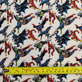 FS895_2 Avengers Superheros Cotton | Fabric | Baby, Batman, Brand, Branded, Children, comic, comics, Cotton, Defenders, Fabric, fashion fabric, Hero, Kids, Light blue, logo, Spiderman, Super Hero, superhero, Superman | Fabric Styles