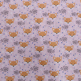 FS883_2 Blushing Foxes Polycotton | Fabric | Blushing, Children, Fabric, fashion fabric, Fox, Foxes, Kid, Kids, making, Poly, Poly Cotton, Sale, sewing, White | Fabric Styles