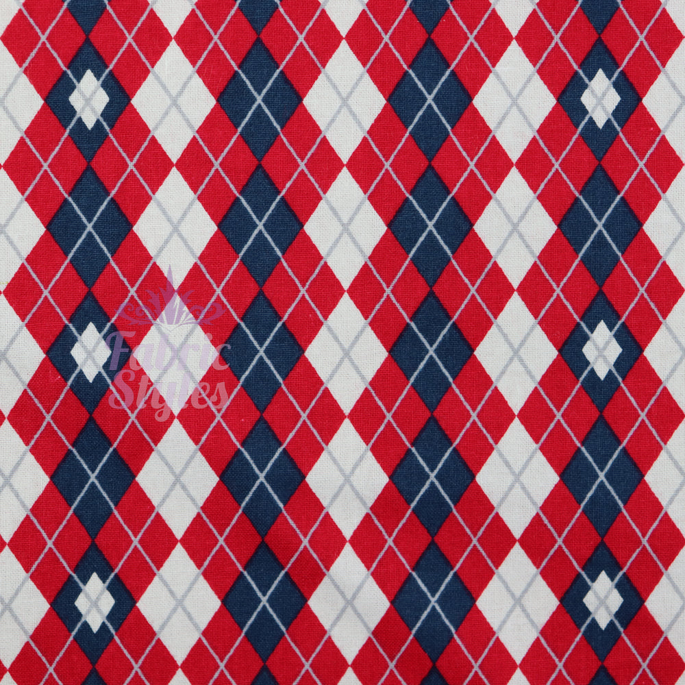 FS686 Christmas Festive Mount Checks Cotton Fabric Red | Fabric | blue, celebration, Checks, Christmas, Christmas Tree, Cotton, drape, Dream, Fabric, fashion fabric, Festive, House, Light blue, making, Red, Sale, sewing, Ski, Skirt, Snow, Snowflake, tree, Xmas | Fabric Styles