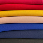 FS553 Valentino Crepe Colours | Fabric | Black, Blouse, Blush, drape, Dress making, Fabric, fashion fabric, Floral Leopard, Fuchsia, Mustard, Navy, New, Plain, Red, sewing, Stretchy, suede, textured, Valentino, Valentino Crepe, Waffle | Fabric Styles