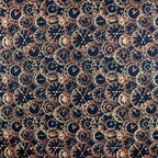 FS659 Steampunk Clocks Cotton Fabric Black | Fabric | blue, celebration, children's, Cotton, Fabric, fashion fabric, kids, sewing | Fabric Styles
