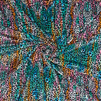 FS1128 Colour Burst Leopard Velvet Stretch Knit Fabric | Fabric | Animal, fabric, Leopard, Multicolour, purple, rainbow, Velour, Velvet | Fabric Styles