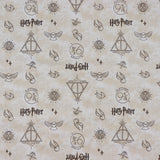 FS635_24 Harry Potter – Golden Snitch (93/4) Cotton Fabric Beige | Fabric | Children, Cotton, Fabric, FS635, Harry Potter, Hogwarts | Fabric Styles