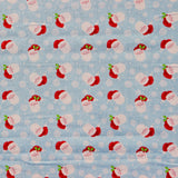 FS1160 Christmas Santa Snowglobes Cotton Fabric Blue | Fabric | 100% Cotton, Christmas, Cotton, drape, Fabric, face, fashion fabric, Hat, making, Reindeer, sewing, Sledge, sleigh, Snake, Snow, Snowflake, snowflakes, Snowing, Snowman, Snowmen, Stars, xmas | Fabric Styles