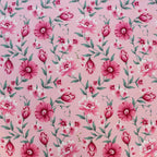 FS1178 Pretty Pink Floral Print Scuba Stretch Knit Fabric | Fabric | fabric, floral, Flowers, New, pink, scuba, Small Flowers | Fabric Styles