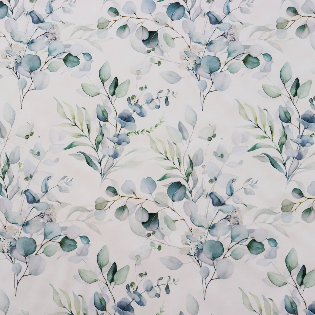 FS1179 Mint Floral Wedding Theme Print Scuba Stretch Knit Fabric | Fabric | fabric, floral, green, Leaf, Leafs, Leaves, Mint, New, scuba | Fabric Styles