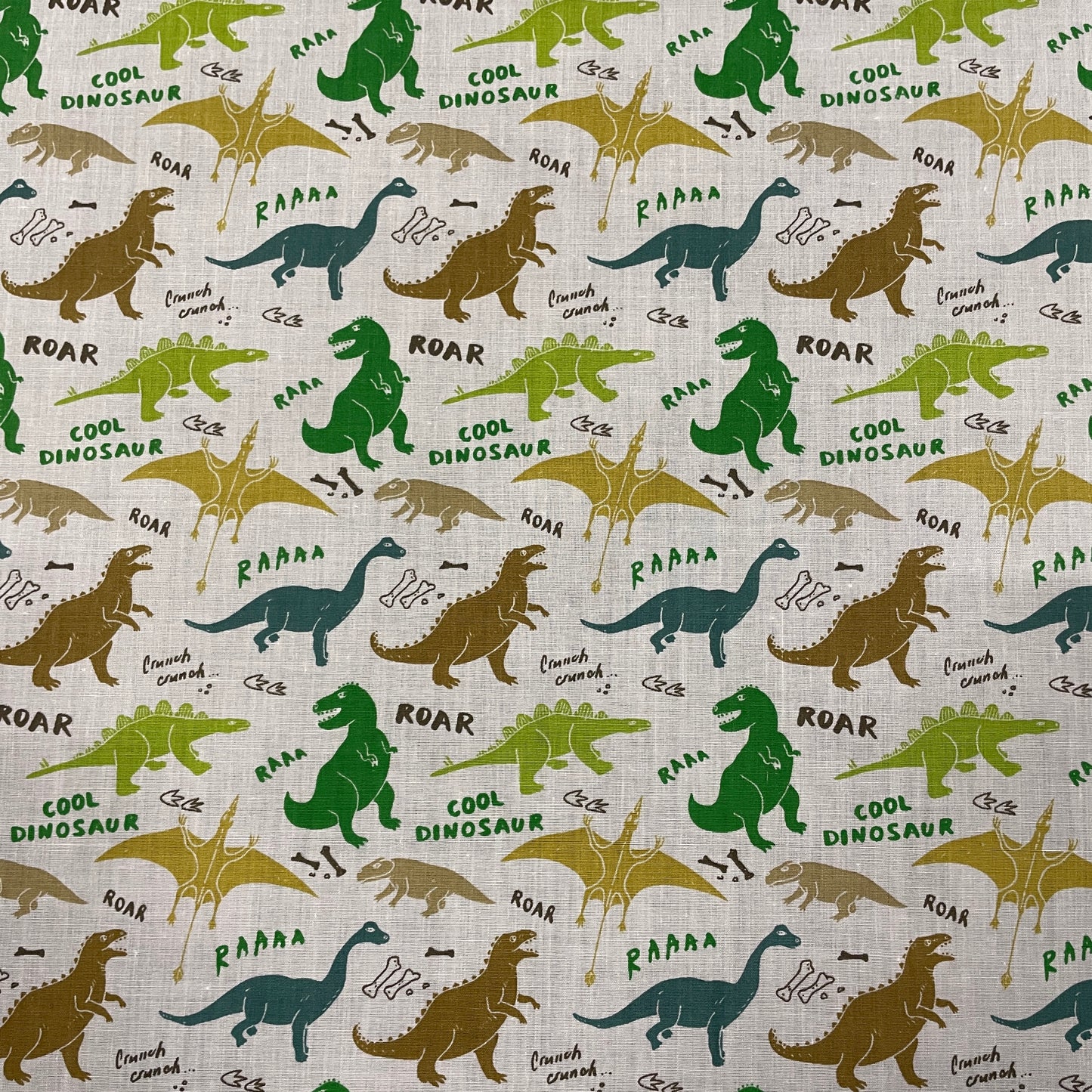 FS857 Cool Dinosaur | Fabric | Animal, Children, Colourful, Cool, Dinosaur, drape, Fabric, fashion fabric, Hearts, Kid, Kids, making, Poly, Poly Cotton, Rose, sewing, Skirt, White | Fabric Styles