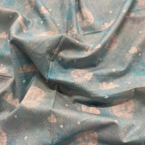 FS868 Adventures in the Sky Floating Cotton Fabric Blue | Fabric | Clouds, Cotton, drape, Fabric, fashion fabric, Kids, making, Safari, sewing, Skirt, Woven | Fabric Styles