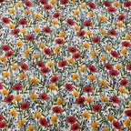 FS864 Beehive Multi Floral Cotton Fabric White | Fabric | Cotton, drape, Fabric, fashion fabric, Floral, Flower, making, Rose, Roses, Sale, sewing, Skirt, Woven | Fabric Styles