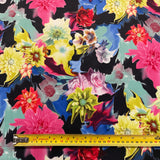 FS027 Summer Flower Print Scuba Stretch Fabric | Fabric | Fabric, Fabrics, fashion fabric, floral, Flower, Flowers, sale, scuba, scuba fabric, Stretch | Fabric Styles