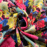 FS027 Summer Flower Print Scuba Stretch Fabric | Fabric | Fabric, Fabrics, fashion fabric, floral, Flower, Flowers, sale, scuba, scuba fabric, Stretch | Fabric Styles