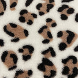 FS925_1 Leopard Cuddle Fleece Fabric Brown | Fabric | Animal, Bright, Brown, Check, Children, Comfort, Cuddle, Cuddle fleece, Cuddly, drape, Fabric, fashion fabric, Fleece, Kids, Leopard, making, Neon, Pets, Polar, Polar Fleece, Polyester, Rainbow, sewing, Skirt, White | Fabric Styles