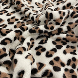 FS925_1 Leopard Cuddle Fleece Fabric Brown | Fabric | Animal, Bright, Brown, Check, Children, Comfort, Cuddle, Cuddle fleece, Cuddly, drape, Fabric, fashion fabric, Fleece, Kids, Leopard, making, Neon, Pets, Polar, Polar Fleece, Polyester, Rainbow, sewing, Skirt, White | Fabric Styles