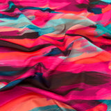 FS1082 Blissful Scuba Stretch Fabric | Fabric | Colourful, drape, Fabric, fashion fabric, Nude, paint, paint strokes, Scuba, sewing, Stretchy, tie dye | Fabric Styles