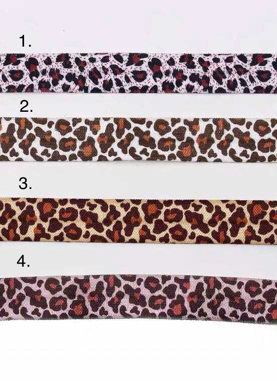 FS1150 Leopard Elastic 16mm | Animal, Animals, Brown, drape, Elastic, haberdashery, Jaguar, Leopard, making, Multi Color, sewing, trimming, trimmings, Wild, Wildlife | Fabric Styles