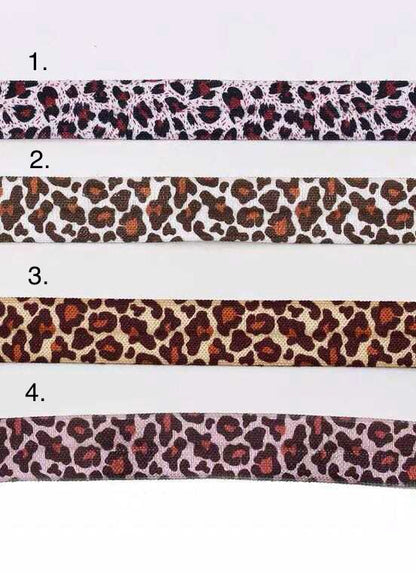 FS1150 Leopard Elastic 16mm | Animal, Animals, Brown, drape, Elastic, haberdashery, Jaguar, Leopard, making, Multi Color, sewing, trimming, trimmings, Wild, Wildlife | Fabric Styles