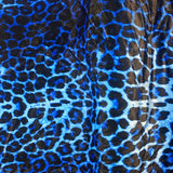 FS005 Leopard Print Scuba, Spun Polyester & Velvet Fabric