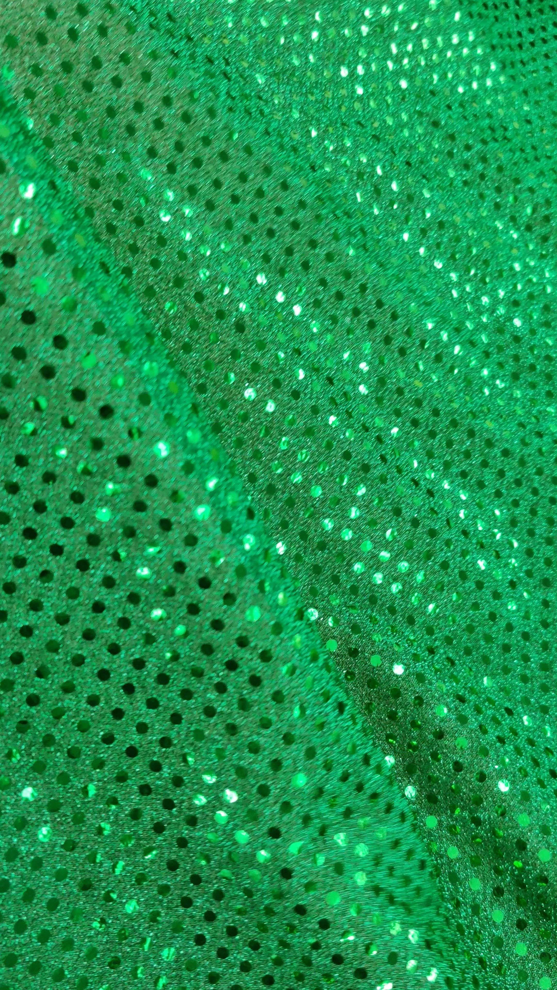 Emerald Poly 3mm Sequins