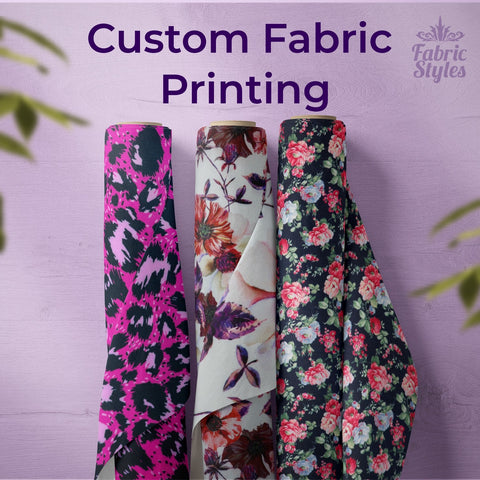 FSC100 Custom Digital Fabric Printing - Choose Your Fabric Base | Fabric | Animal, Black, Crushed Velvet, Custom, Custom Designs, Custom Printing, drape, Fabric, fashion fabric, Marcella, New, Printing, Scuba, Scuba Crepe, sewing, Soft Touch, Spun Polyester, Stretchy, Velvet, White | Fabric Styles