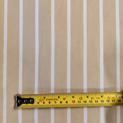 FS913 Stripe | Fabric | fabric, jersey, sale, stretch, Stripe, stripes, white, yellow | Fabric Styles