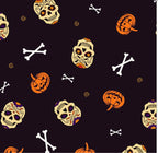 FS323 Skull Halloween | Fabric Styles