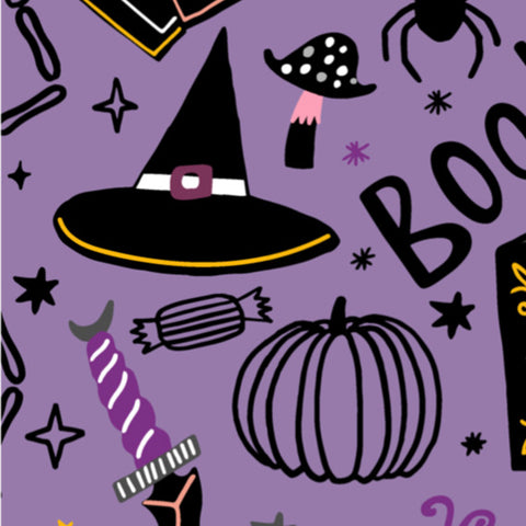 FSC107 Spooky Halloween | Fabric | dressmaking, elastane, fabric, fabrics, flowers, Halloween, leggings, poly, polyester, scuba, skirt, stretchy | Fabric Styles