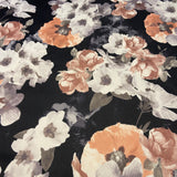 FS494 Floral | Fabric | drape, Fabric, fashion fabric, Floral, Flower, Nude, SALE, Scuba, sewing, Stretchy | Fabric Styles