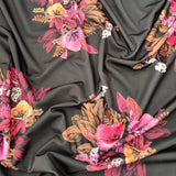 FS652_1 Floral | Fabric | Beach, Black, drape, Fabric, fashion, fashion fabric, Floral, Flower, flowers, making, Neon, pink, polyester, Sale, sewing, spandex, stretch, Stretchy, Swim, Swimwear, yellow | Fabric Styles