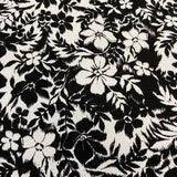 FS672 Monochrome Floral | Fabric | drape, elastane, Fabric, fashion fabric, Floral, jersey, making, mono chrome, monochrome, SALE, sewing, stretch, Stretchy, Viscose, Viscose Elastane | Fabric Styles