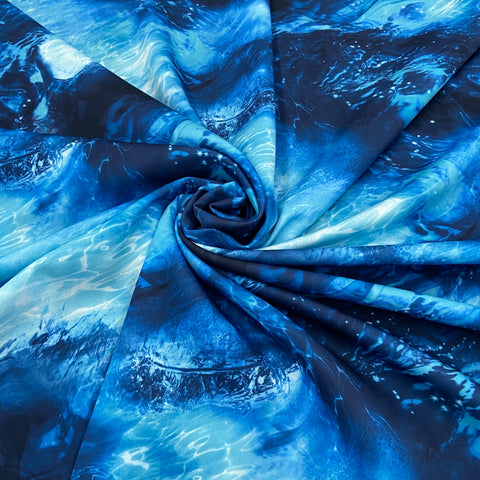 FS826 Blue Ocean Tie Dye – Fabric Styles