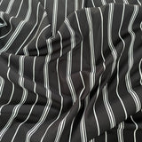 FS880 Stripes | Fabric | drape, Dress making, Fabric, fashion fabric, jersey, Limited, making, Polyester, sale, Scuba, sewing, Stretch, Stretchy, Stripe, Stripes | Fabric Styles